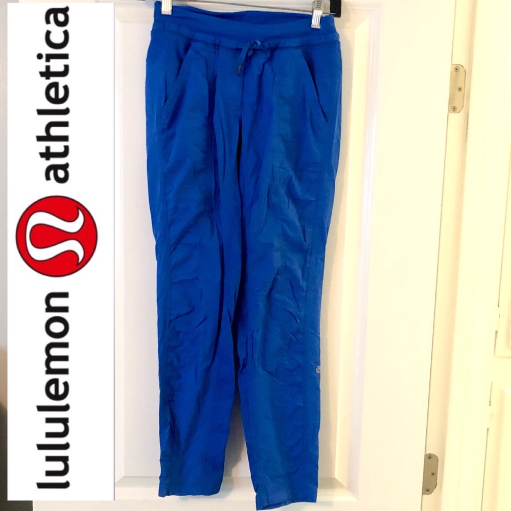 Lululemon Dance Studio Blue Crop Pants